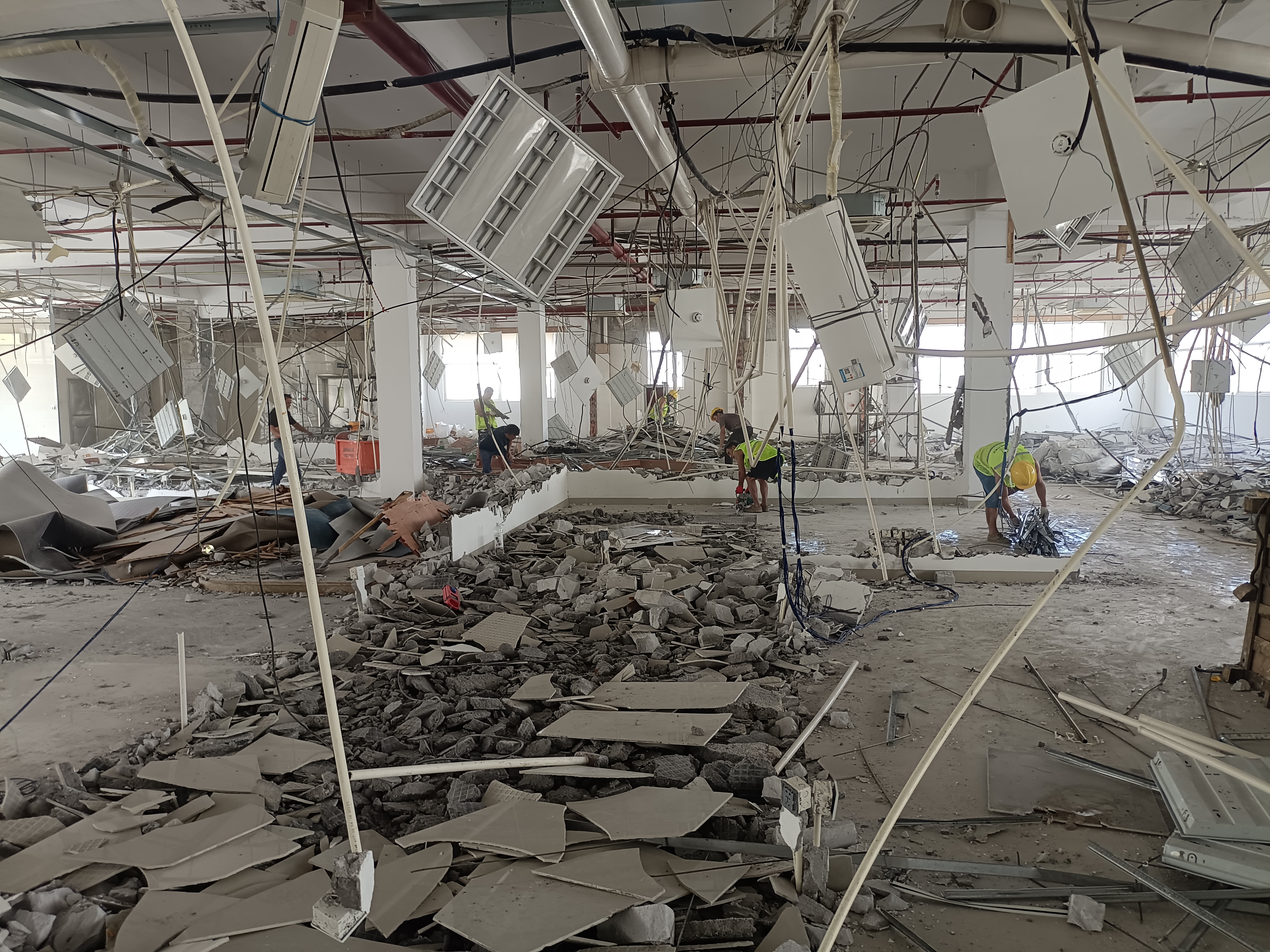 莱山厂房拆除电话咨询